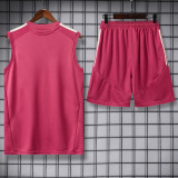 2026-27 RMA Pink Tank top and shorts suit