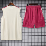2026-27 RMA Khaki Tank top and shorts suit