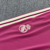2026-27 RMA Khaki Half Pull Tracksuit (半拉链)
