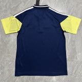 2026-27 Fenerbahce Royal blue Polo Short Sleeve (半拉链)