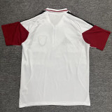 2026-27 River Plate White Polo Short Sleeve (半拉链)