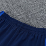 2026-27 Man Utd Fancy blue Half Pull Tracksuit (半拉链)