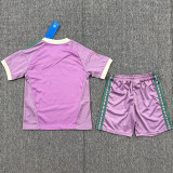 2026-27 Man Utd Pink Goalkeeper Kids Soccer Jersey