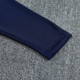 2026-27 PSG Royal blue Half Pull Tracksuit (半拉链)