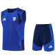 2026-27 Man Utd Fancy blue Tank top and shorts suit