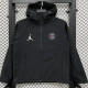 2026-27 PSG Jordan Black Outdoor Jackets #K8802冲锋衣
