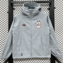 2026-27 Spain Light blue Outdoor Jackets #K8801冲锋衣