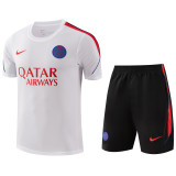 2026-27 PSG White Red Training Short Suit