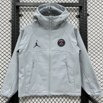 2026-27 PSG Jordan Light blue Outdoor Jackets #K8802冲锋衣