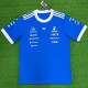2026 Mercedes Blue T-Shirts Racing Suit (Football Jersey Size)(圆领)