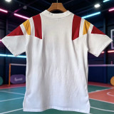 2026 Spain White Casual  High Quality T-Shirt