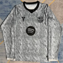 2026-27 BAR Grey Goalkeeper Long Sleeve Soccer Jersey (长袖)