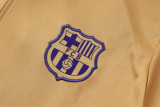 2026-27 BAR Mud Yellow Half Pull Tracksuit #B26097(半拉链)
