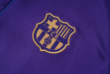 2026-27 BAR Purple Half Pull Tracksuit #B26098(半拉链)
