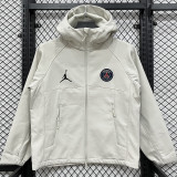 2026-27 PSG Jordan Khaki Outdoor Jackets #K8802冲锋衣