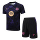 2026-27 BAR Black Purple Training Short Suit #J26084
