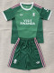 2026-27 Aston Villa Green Goalkeeper Kids Soccer Jersey