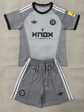 2026-27 Newcastle Grey Goalkeeper Kids Soccer Jersey