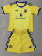 2026-27 Man Utd Yellow Goalkeeper Kids Soccer Jersey