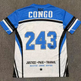 2026-27 DR Congo Blue White 243 Special Edition Training shirts
