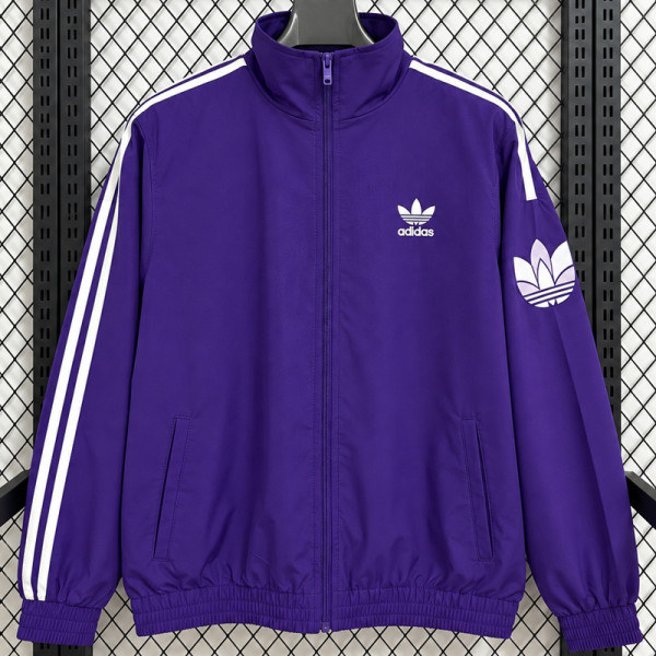 2026 New AD Purple Windbreaker