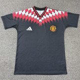 2026-27 Man Utd Black Casual Training Shirts