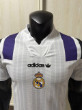 2026-27 RMA EQT White Player Version Training shirts