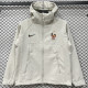 2026-27 France Khaki Outdoor Jackets #K8809冲锋衣