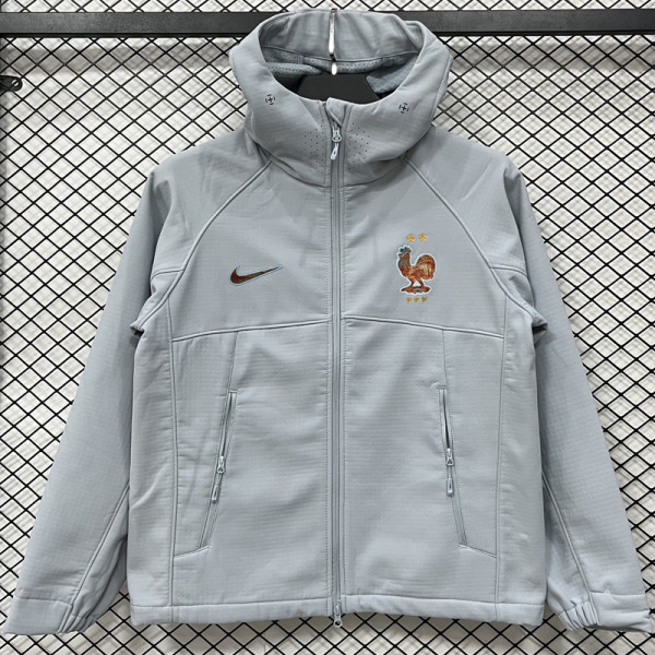 2026-27 France Light blue Outdoor Jackets #K8809冲锋衣