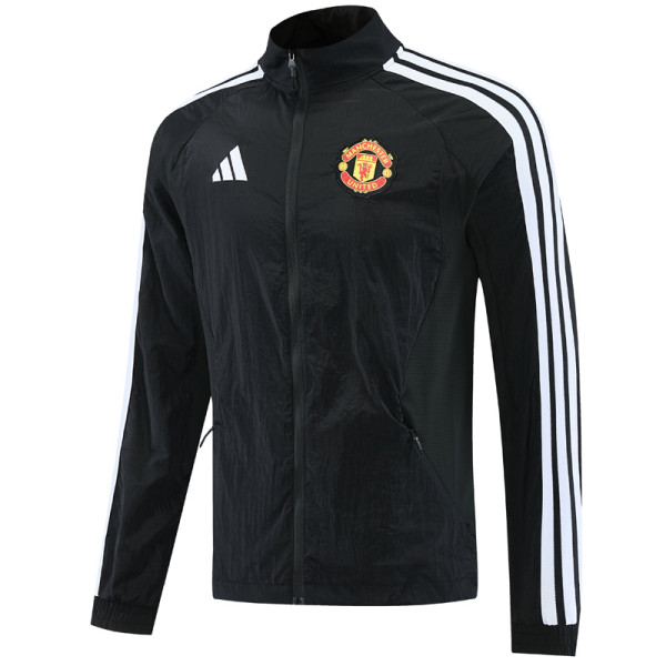 2026-27 Man Utd Black Windbreaker
