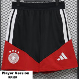 2026-27 Germany Black Red Player Version Training Shorts Pants (球员短裤)