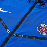2026-27 PSG Fancy blue Windbreaker Suit (Hoodie)(风衣套装)