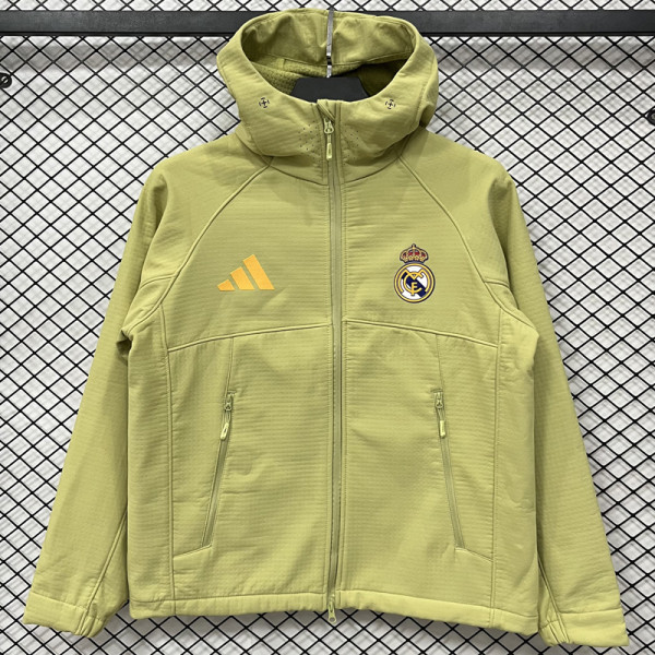 2026-27 RMA Yellow Green Outdoor Jackets #K8810冲锋衣