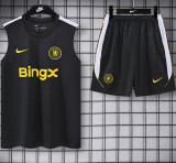 2026-27 CHE Black Tank top and shorts suit
