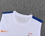 2026-27 France White Tank top and shorts suit
