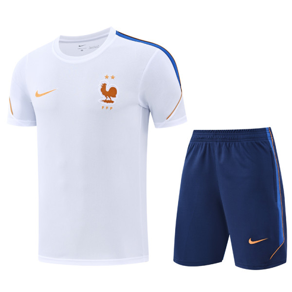2026-27 France White Training Short Suit