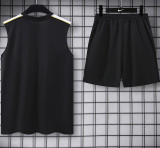 2026-27 CHE Black Tank top and shorts suit