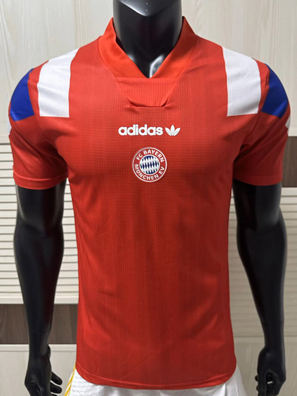2026-27 Bayern EQT Red Player Version Training Shirts