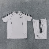 2026 AD18 Light gray Training Short Suit