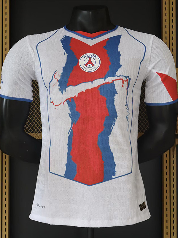2026-27 PSG White Red Blue Player Version Training shirts