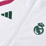 2026-27 RMA White Jacket Tracksuit