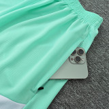 2026-27 RMA Green Retro Training Short Suit