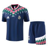 2026-27 RMA Royal blue Retro Training Short Suit