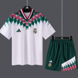 2026-27 RMA White Retro Training Short Suit