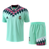 2026-27 RMA Green Retro Training Short Suit