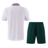 2026-27 RMA White Retro Training Short Suit
