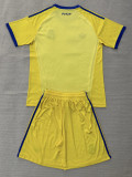 2026-27 RMA Yellow Goalkeeper Kids Soccer Jersey