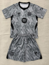 2026-27 BAR Grey Goalkeeper Kids Soccer Jersey