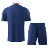 2026-27 RMA Royal blue Retro Training Short Suit
