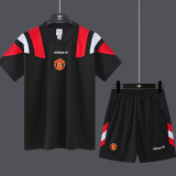 2026-27 Man Utd Black Training Short Suit